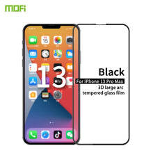 Load image into Gallery viewer, MOFI 9H 3D Explosion-proof Curved Screen Tempered Glass Film, For iPhone 13 / 13 Pro, For iPhone 13 Pro Max, For iPhone 13 mini