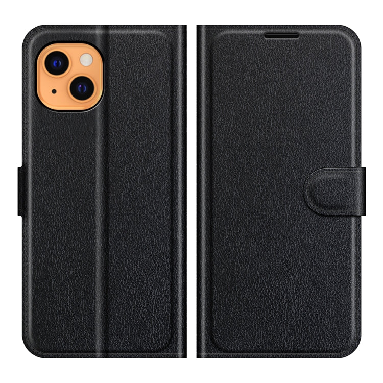 For iPhone 13 Litchi Texture Horizontal Flip Protective Case with Holder & Card Slots & Wallet, For iPhone 13