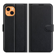 Load image into Gallery viewer, For iPhone 13 Litchi Texture Horizontal Flip Protective Case with Holder &amp; Card Slots &amp; Wallet, For iPhone 13