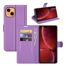Load image into Gallery viewer, For iPhone 13 Litchi Texture Horizontal Flip Protective Case with Holder &amp; Card Slots &amp; Wallet, For iPhone 13