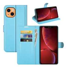 Load image into Gallery viewer, For iPhone 13 Litchi Texture Horizontal Flip Protective Case with Holder &amp; Card Slots &amp; Wallet, For iPhone 13