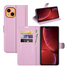 Load image into Gallery viewer, For iPhone 13 Litchi Texture Horizontal Flip Protective Case with Holder &amp; Card Slots &amp; Wallet, For iPhone 13