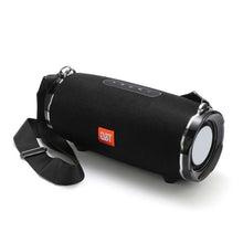 Load image into Gallery viewer, T&amp;G TG187 Portable Waterproof Wireless Bass Surround Bluetooth Speaker with Shoulder Strap, Support FM / TF  Card