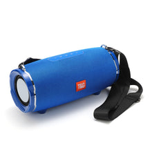 Load image into Gallery viewer, T&amp;G TG187 Portable Waterproof Wireless Bass Surround Bluetooth Speaker with Shoulder Strap, Support FM / TF  Card
