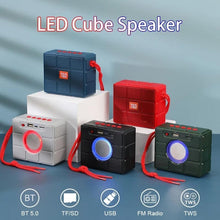 Load image into Gallery viewer, T&amp;G TG311 LED Flashlight Portable Bluetooth Speaker, Support TF Card / FM / 3.5mm AUX / U Disk
