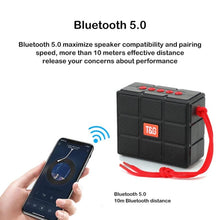 Load image into Gallery viewer, T&amp;G TG311 LED Flashlight Portable Bluetooth Speaker, Support TF Card / FM / 3.5mm AUX / U Disk