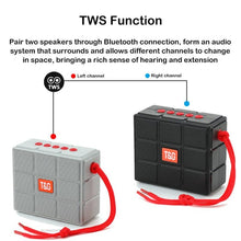 Load image into Gallery viewer, T&amp;G TG311 LED Flashlight Portable Bluetooth Speaker, Support TF Card / FM / 3.5mm AUX / U Disk