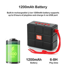 Load image into Gallery viewer, T&amp;G TG311 LED Flashlight Portable Bluetooth Speaker, Support TF Card / FM / 3.5mm AUX / U Disk
