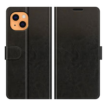 Load image into Gallery viewer, R64 Texture Single Horizontal Flip Protective Case with Holder &amp; Card Slots &amp; Wallet&amp; Photo Frame for iPhone 13