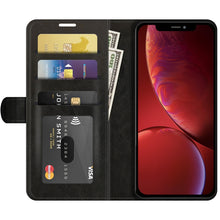 Load image into Gallery viewer, R64 Texture Single Horizontal Flip Protective Case with Holder &amp; Card Slots &amp; Wallet&amp; Photo Frame for iPhone 13