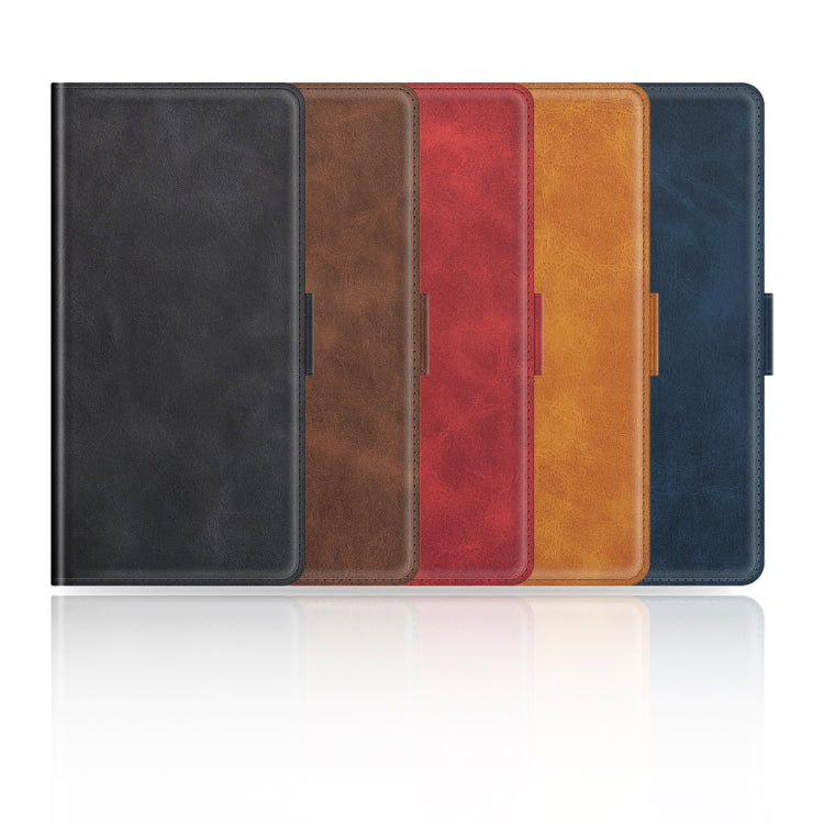Dual-side Magnetic Buckle Horizontal Flip Leather Case with Holder & Card Slots & Wallet for iPhone 13