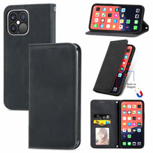Load image into Gallery viewer, Retro Skin Feel Business Magnetic Horizontal Flip Leather Case With Holder &amp; Card Slots &amp; Wallet &amp; Photo Frame, For iPhone 13 Pro Max, For  iPhone 13 Pro, For iPhone 13, For iPhone 13 mini
