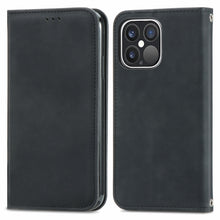 Load image into Gallery viewer, Retro Skin Feel Business Magnetic Horizontal Flip Leather Case With Holder &amp; Card Slots &amp; Wallet &amp; Photo Frame, For iPhone 13 Pro Max, For  iPhone 13 Pro, For iPhone 13, For iPhone 13 mini