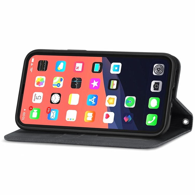 Retro Skin Feel Business Magnetic Horizontal Flip Leather Case With Holder & Card Slots & Wallet & Photo Frame, For iPhone 13 Pro Max, For  iPhone 13 Pro, For iPhone 13, For iPhone 13 mini
