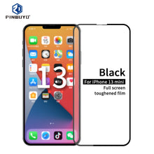 Load image into Gallery viewer, PINWUYO 9H 2.5D Full Screen Tempered Glass Film, For iPhone 13 mini, For iPhone 13 / 13 Pro, For iPhone 13 Pro Max