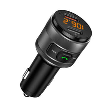 Load image into Gallery viewer, C57 QC3.0 Wireless FM Transmitter Fast Car Charger Bluetooth 5.0 Hands-free Car Modulator USB Flash Memory MP3 Player, C57