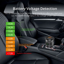 Load image into Gallery viewer, C57 QC3.0 Wireless FM Transmitter Fast Car Charger Bluetooth 5.0 Hands-free Car Modulator USB Flash Memory MP3 Player, C57