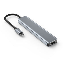 Load image into Gallery viewer, 7 In 1 HDMI+SD/TF+USB2.0x2+USB3.0+PD to Type-C HUB Docking Station, 7 In 1 Station