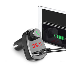 Load image into Gallery viewer, G13 Car MP3 Player Bluetooth Hands-free Device FM Transmitter Car Kit Dual USB Fast Charger, G13