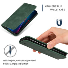 Load image into Gallery viewer, Retro Skin Feel Business Magnetic Horizontal Flip Leather Case for iPhone 8 Plus / 7 Plus, For iPhone 8 Plus