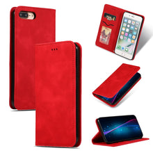 Load image into Gallery viewer, Retro Skin Feel Business Magnetic Horizontal Flip Leather Case for iPhone 8 Plus / 7 Plus, For iPhone 8 Plus