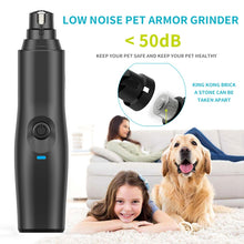 Load image into Gallery viewer, Electric Dog Cat Nail Polisher Portable Nail Clipper File Kit Pet Paw Tools, Nail Clipper