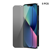 Load image into Gallery viewer, 5 PCS ENKAY Hat-Prince Full Coverage 28 Degree Privacy Screen Protector Anti-spy Tempered Glass Film, For iPhone 13 mini, For iPhone 13 / 13 Pro, For iPhone 13 Pro Max