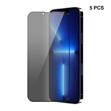Load image into Gallery viewer, 5 PCS ENKAY Hat-Prince Full Coverage 28 Degree Privacy Screen Protector Anti-spy Tempered Glass Film, For iPhone 13 mini, For iPhone 13 / 13 Pro, For iPhone 13 Pro Max