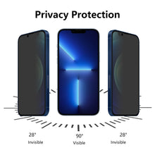 Load image into Gallery viewer, 5 PCS ENKAY Hat-Prince Full Coverage 28 Degree Privacy Screen Protector Anti-spy Tempered Glass Film, For iPhone 13 mini, For iPhone 13 / 13 Pro, For iPhone 13 Pro Max