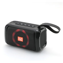 Load image into Gallery viewer, T&amp;G TG193 Portable Bluetooth Speaker LED Light Waterproof Outdoor Subwoofer Support TF Card / FM Radio / AUX