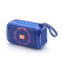 Load image into Gallery viewer, T&amp;G TG193 Portable Bluetooth Speaker LED Light Waterproof Outdoor Subwoofer Support TF Card / FM Radio / AUX