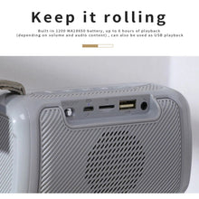 Load image into Gallery viewer, T&amp;G TG193 Portable Bluetooth Speaker LED Light Waterproof Outdoor Subwoofer Support TF Card / FM Radio / AUX