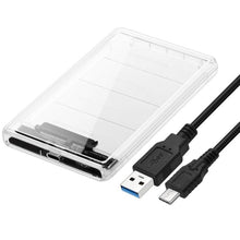 Load image into Gallery viewer, 2.5 Inch SATA to USB 3.1 Gen 2 Portable Enclosure