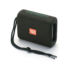 Load image into Gallery viewer, T&amp;G TG313 Portable Outdoor Waterproof Bluetooth Speaker Subwoofer Support TF Card FM Radio AUX