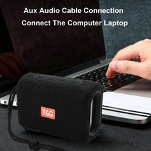 Load image into Gallery viewer, T&amp;G TG313 Portable Outdoor Waterproof Bluetooth Speaker Subwoofer Support TF Card FM Radio AUX