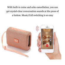 Load image into Gallery viewer, T&amp;G TG313 Portable Outdoor Waterproof Bluetooth Speaker Subwoofer Support TF Card FM Radio AUX