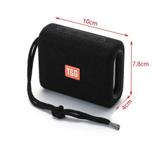 Load image into Gallery viewer, T&amp;G TG313 Portable Outdoor Waterproof Bluetooth Speaker Subwoofer Support TF Card FM Radio AUX
