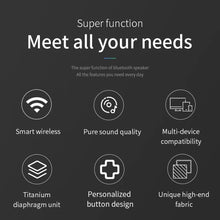 Load image into Gallery viewer, T&amp;G TG619 Portable Bluetooth Wireless Speaker Waterproof Outdoor Bass Subwoofer Support AUX TF USB