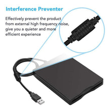 Load image into Gallery viewer, 3.5 Inch Portable Floppy Disk Drive 1.44MB External FDD Device