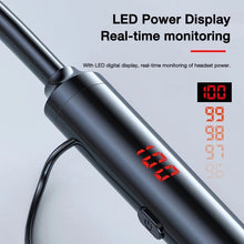 Load image into Gallery viewer, 960 Neckband Magnetic Stereo Headphone with LED Display Support TF Card