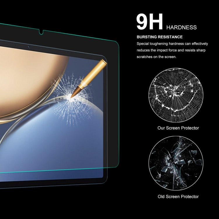 For Honor Tablet V7 Pro ENKAY Hat-Prince 0.33mm Explosion-proof Tempered Glass Protector Anti-Scratch Film
