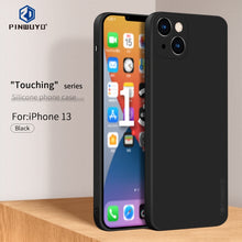 Load image into Gallery viewer, PINWUYO Touching Series Liquid Silicone TPU Shockproof Case, For iPhone 13, For iPhone 13 Pro, For iPhone 13 Pro Max