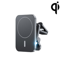 Load image into Gallery viewer, W-987 Magnetic Suction 15W Wireless Charger Car Air Outlet Bracket for iPhone 12 Series and other Smart Phones, W-987