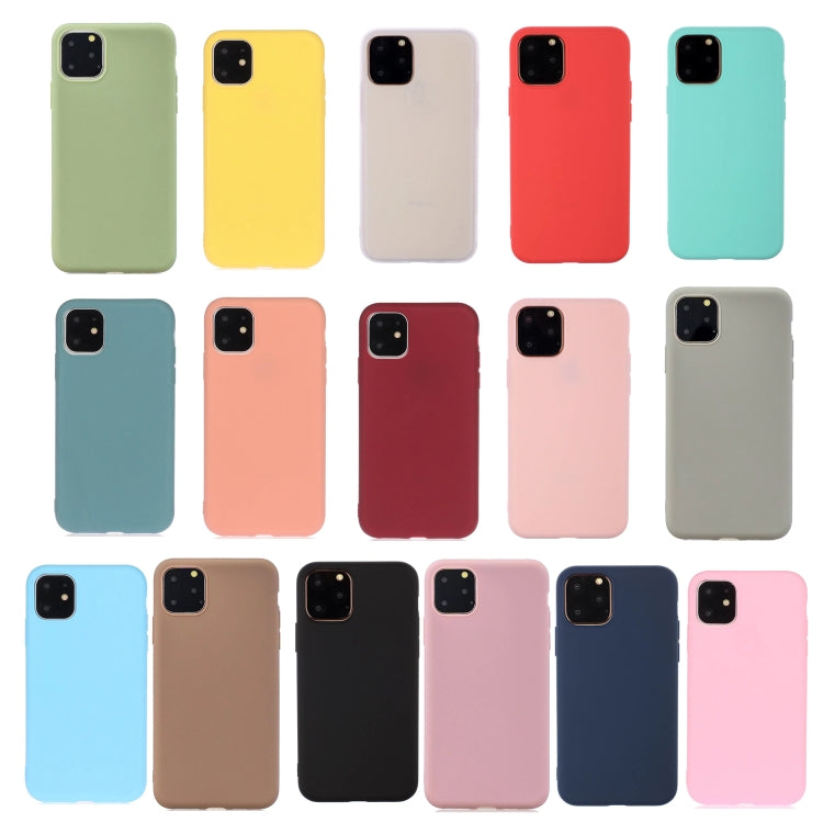 Solid Color Frosted TPU Phone Case, For iPhone 13 mini