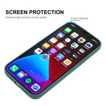 Load image into Gallery viewer, Hat-Prince ENKAY Liquid Silicone Shockproof Protective Case Drop Protection Cover + 9H Tempered Glass Screen Protector for iPhone 13 Pro, For iPhone 13 Pro
