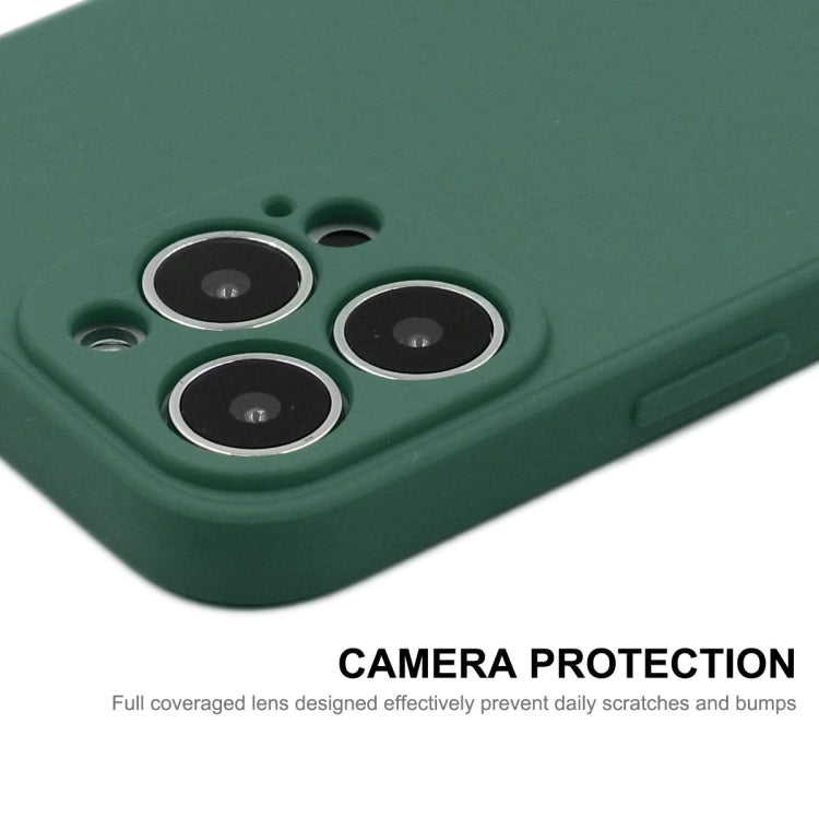 Hat-Prince ENKAY Liquid Silicone Shockproof Protective Case Drop Protection Cover + Full Coverage Tempered Glass Protector Film for iPhone 13 Pro Max, For iPhone 13 Pro Max