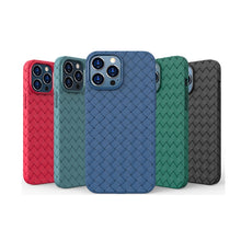 Load image into Gallery viewer, Full Coverage Woven Shockproof TPU Case, For IPhone 13 Pro Max, For  IPhone 13 Pro, For  IPhone 13