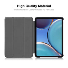 Load image into Gallery viewer, ENKAY Custer Texture Horizontal Flip PU+PC Leather Case with Three-folding Holder &amp; Sleep / Wake-up Function for iPad mini 2024 / mini 6, For iPad mini 6 2021