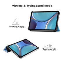 Load image into Gallery viewer, ENKAY Custer Texture Horizontal Flip PU+PC Leather Case with Three-folding Holder &amp; Sleep / Wake-up Function for iPad mini 2024 / mini 6, For iPad mini 6 2021
