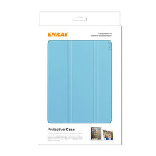 Load image into Gallery viewer, ENKAY Custer Texture Horizontal Flip PU+PC Leather Case with Three-folding Holder &amp; Sleep / Wake-up Function for iPad mini 2024 / mini 6, For iPad mini 6 2021